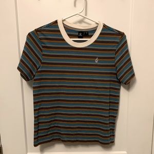Volcano Striped T-Shirt